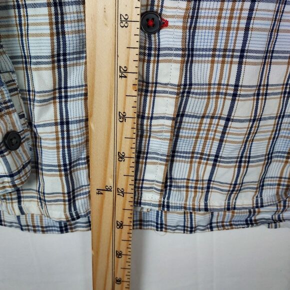 Tommy Hilfiger Plaid Button Down Shirt Men’s Small Long Sleeve Regular Fit - Picture 7 of 11